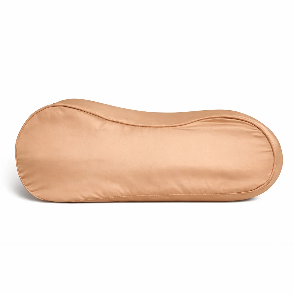 Zijden Kussensloop ergonomisch Golden Sand – 22MM Zijden Kussensloop ergonomisch Golden Sand – 22MM