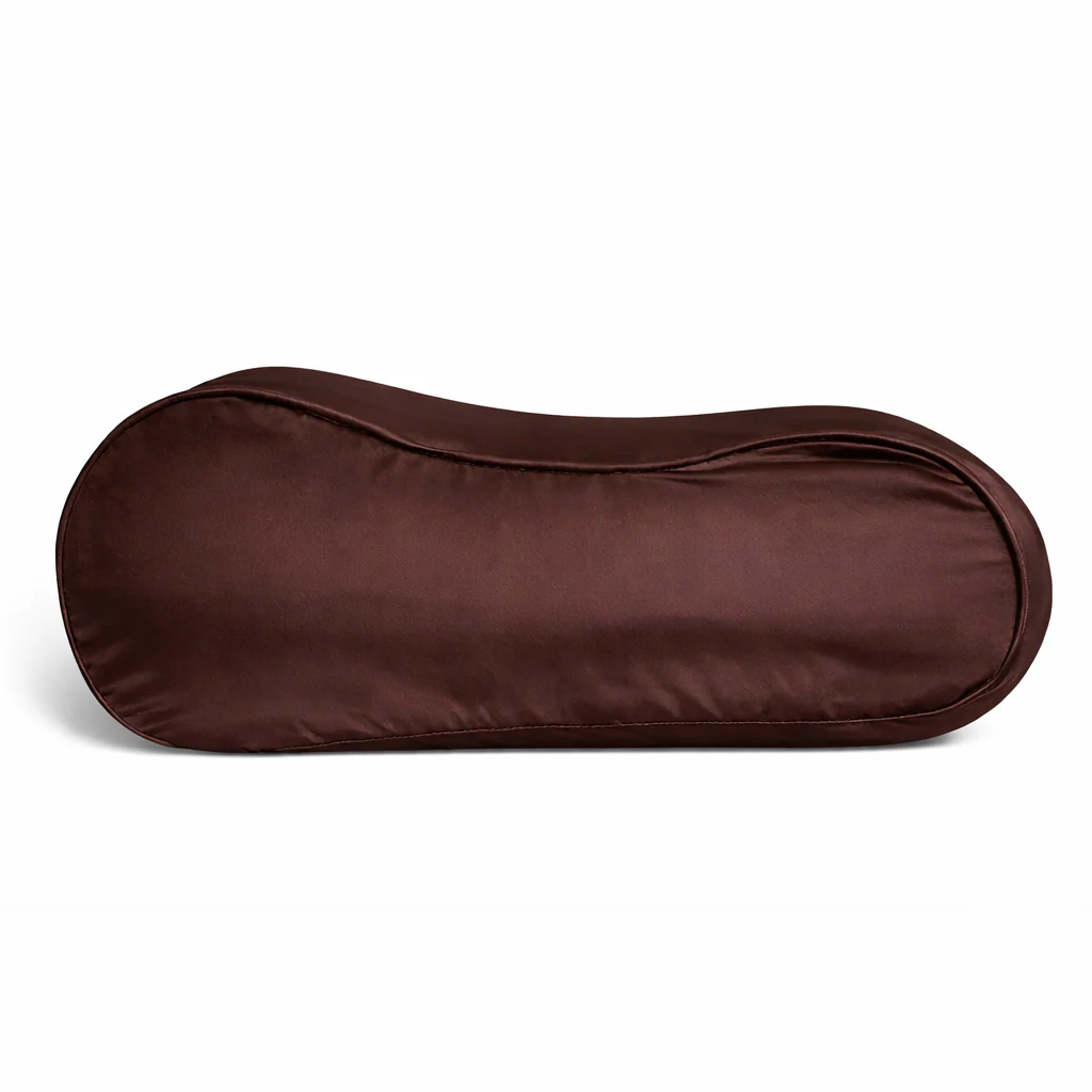 Zijden Kussensloop ergonomisch Midnight Cacao – 22MM Zijden Kussensloop ergonomisch Midnight Cacao – 22MM