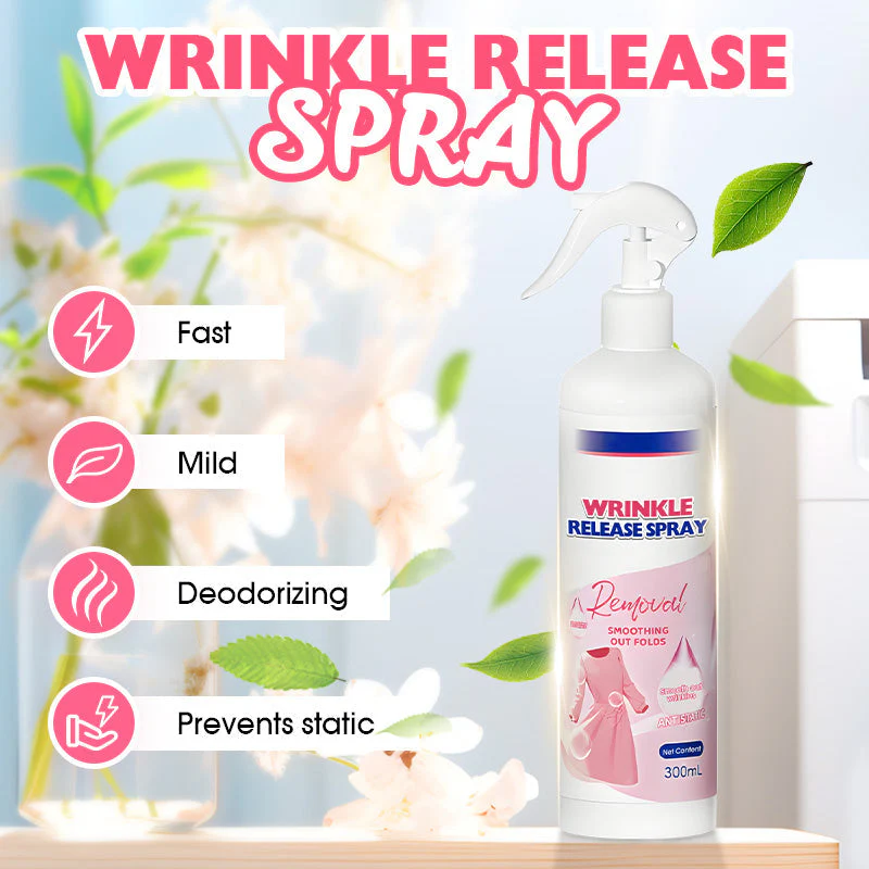 FreshPress – Anti-Rimpel Kledingspray voor Verzorgde Outfits [50% Korting]