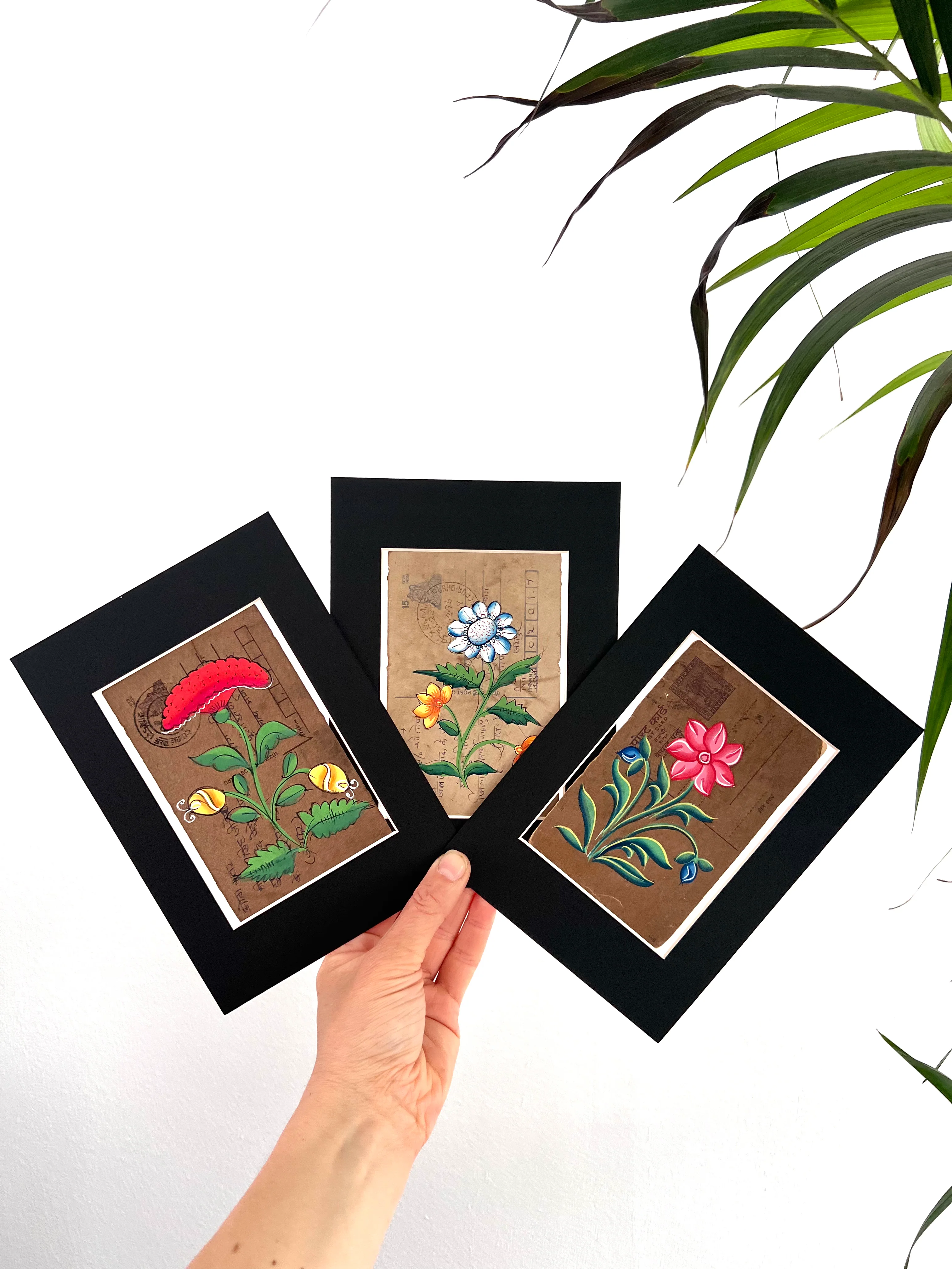 Poster India Bloemen Poster India Bloemen