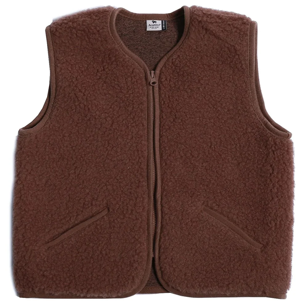 Alwero Bodywarmer Pos Light Junior – Teddy Brown
