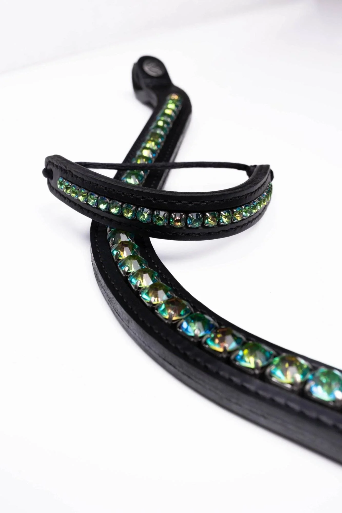 Vísolde – Armband Feline Donkergroen