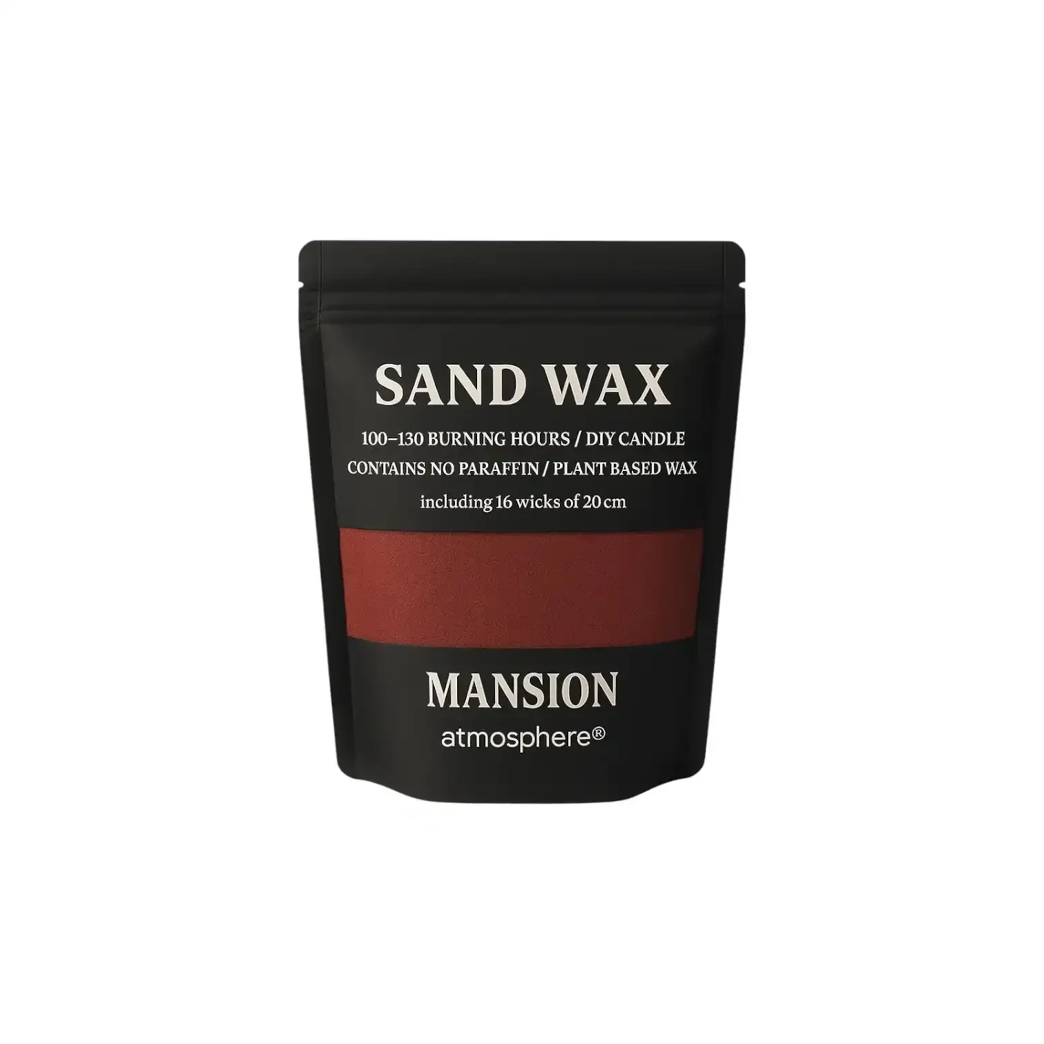 Sand Wax donkerrood