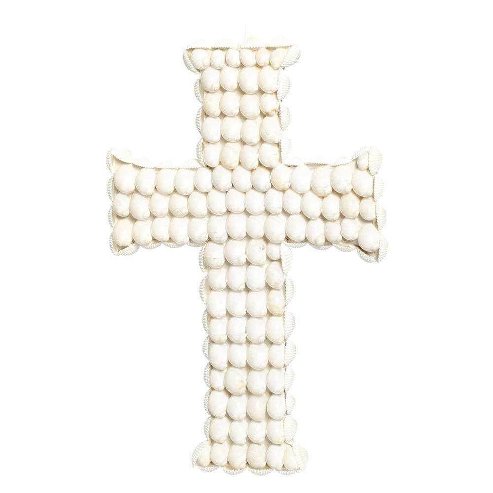 Ornament The Kai Cross white medium