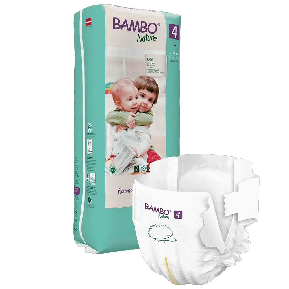 Bambo Nature Maxi 4 – Luiers (Grootverpakking)