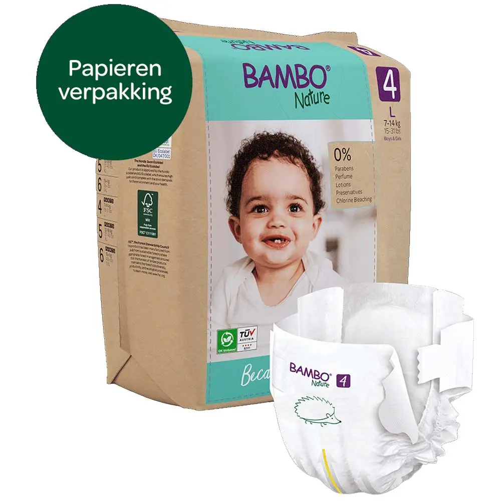 Bambo Nature Maxi 4 – Luiers