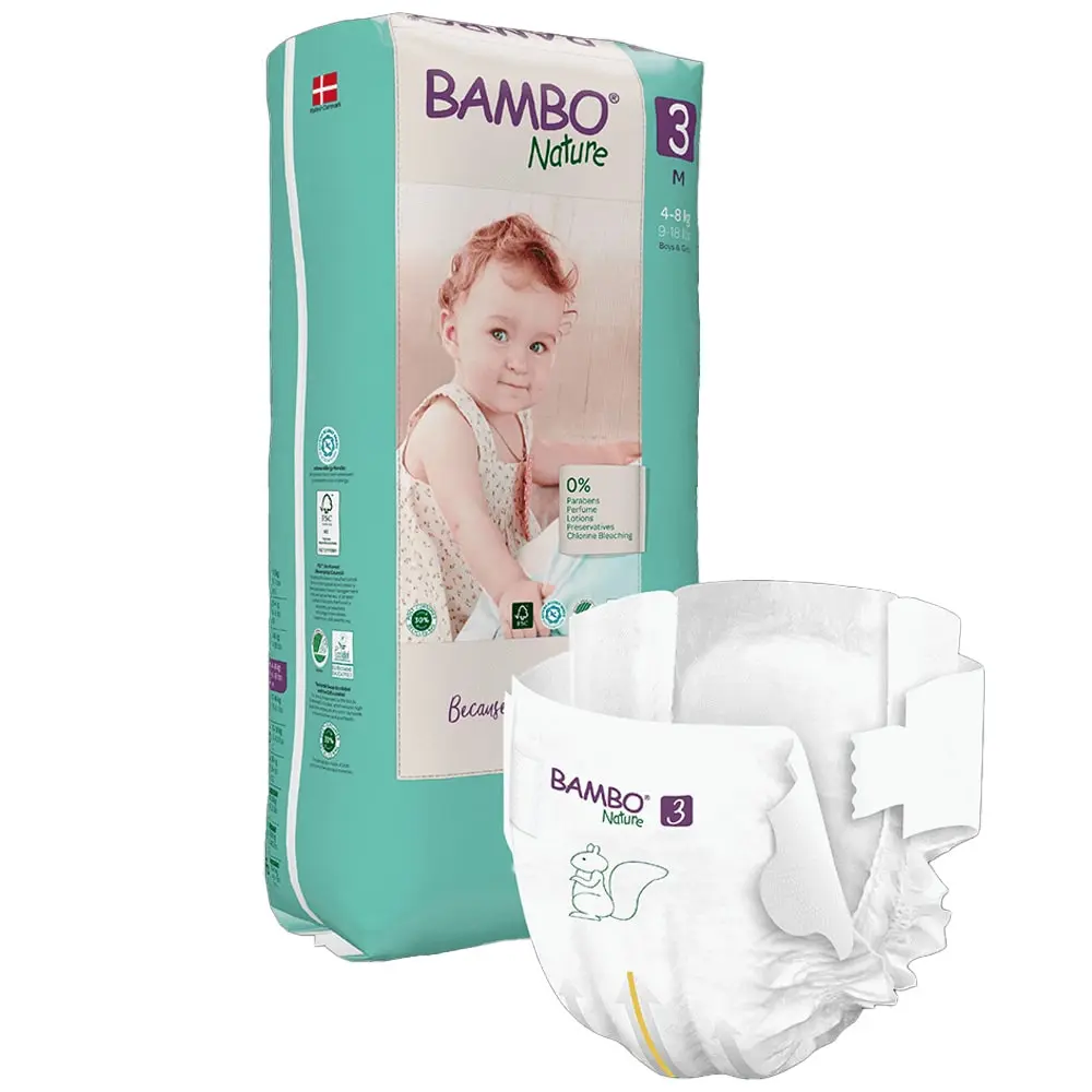 Bambo Nature Midi 3 – Luiers (Grootverpakking)