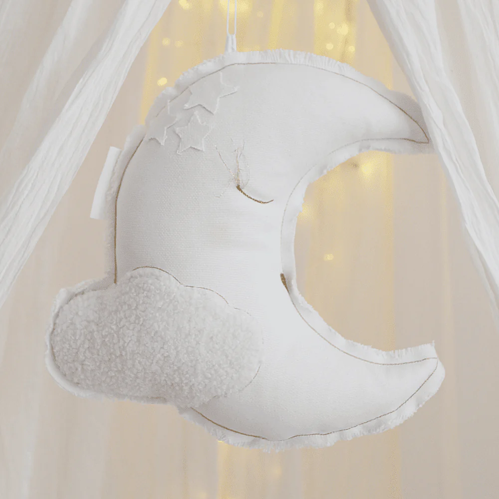 Cotton & Sweets Louis Lune mobiel Wit