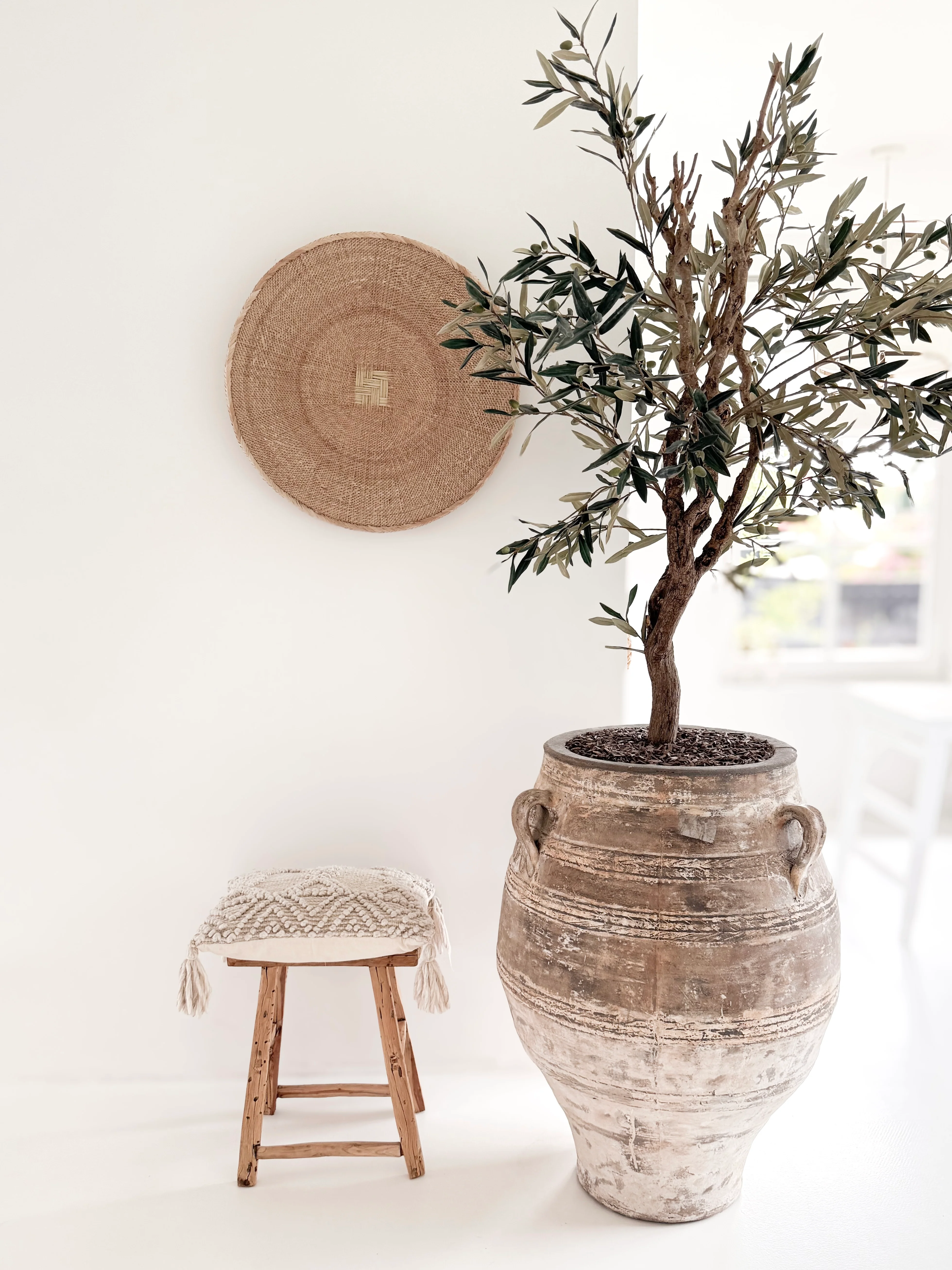 Tonga Basket Naturel XL