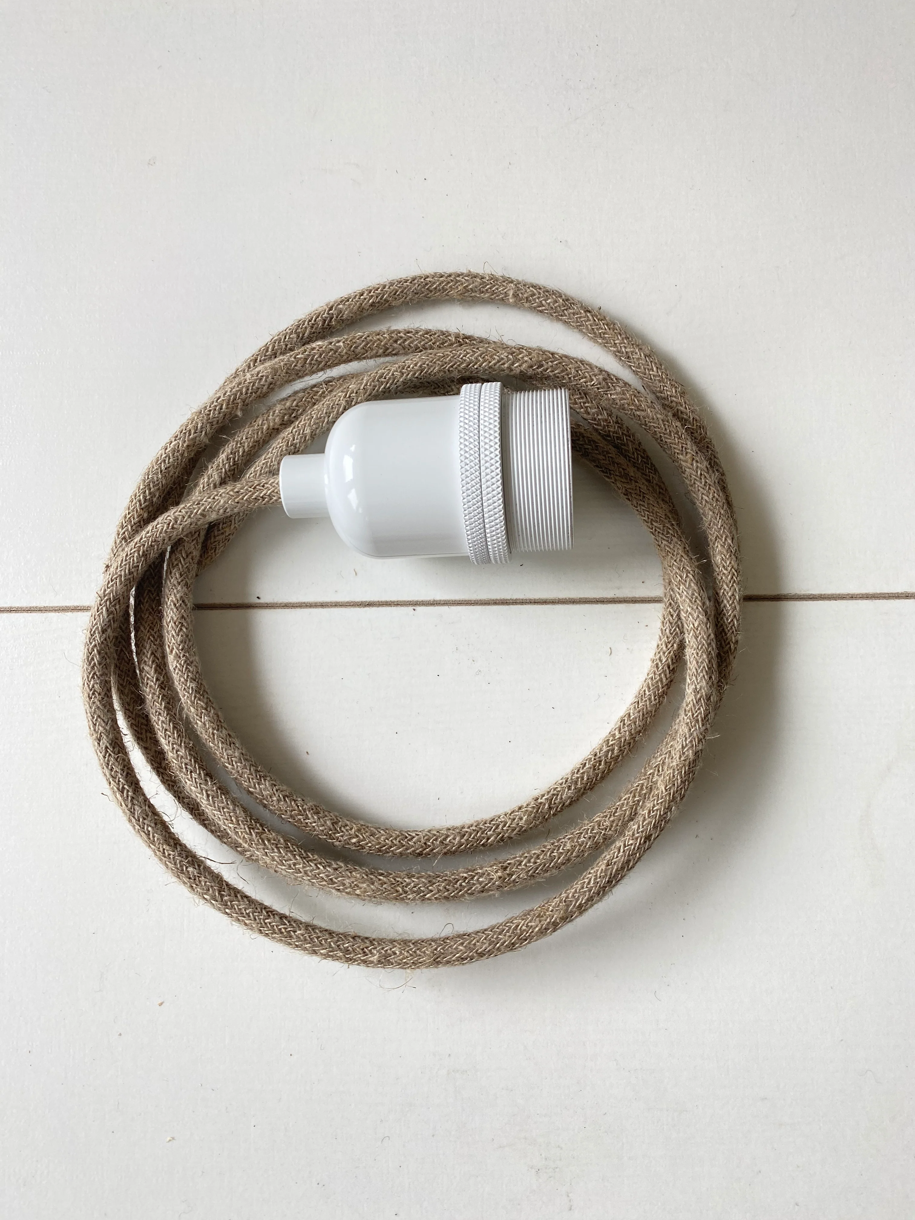 Elektrische systeem Natural Linen met design fitting