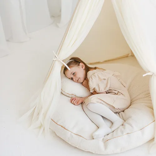 Prinses Fairy Tipi-tent met tule - Afbeelding 2