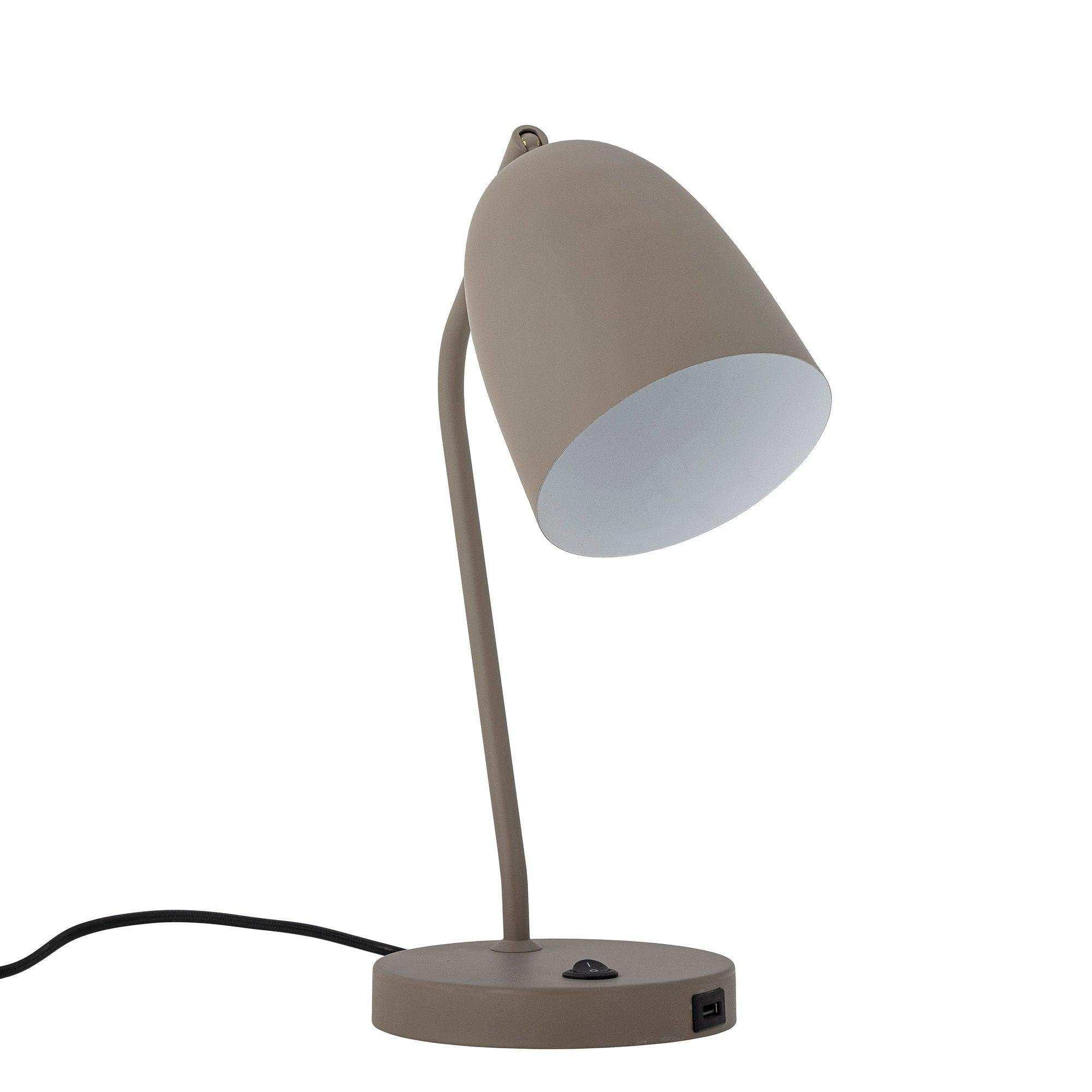 Lemar tafellamp grijs