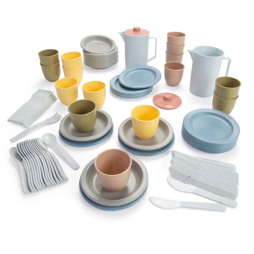Dantoy Tiny BIOplastic Lunchset – 94Stuks