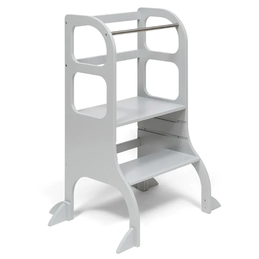 Ette Tete Step Up Helper-Toren – Grijs Met Extra Support