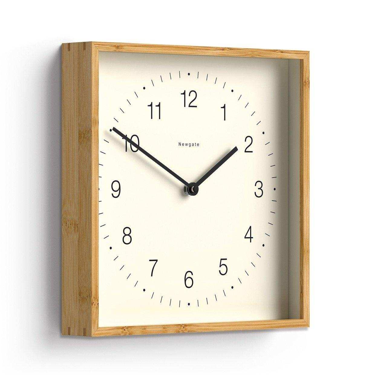 Fiji wandklok Bamboo numbers 30cm