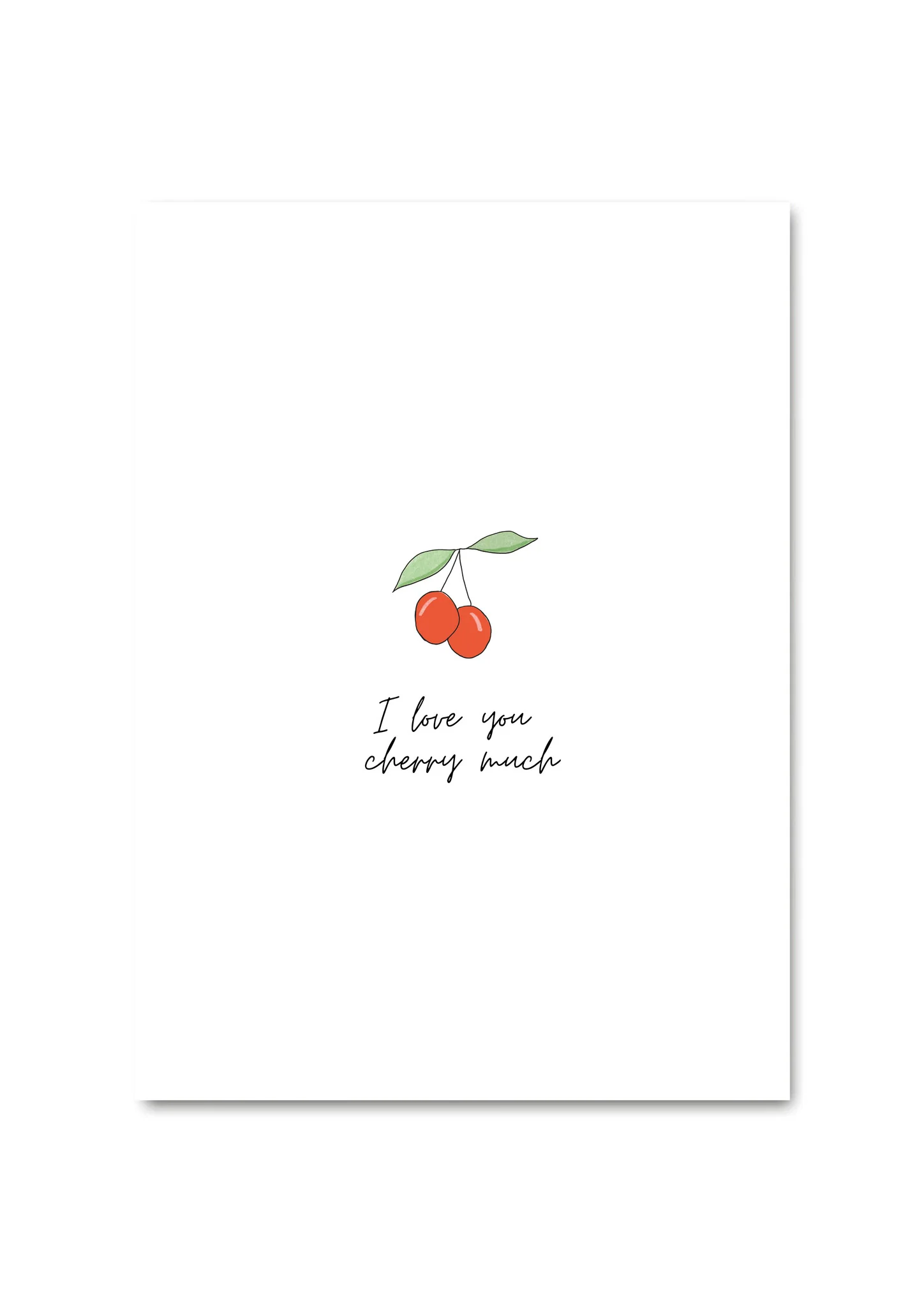 SALE – WENSKAART | CHERRY MUCH