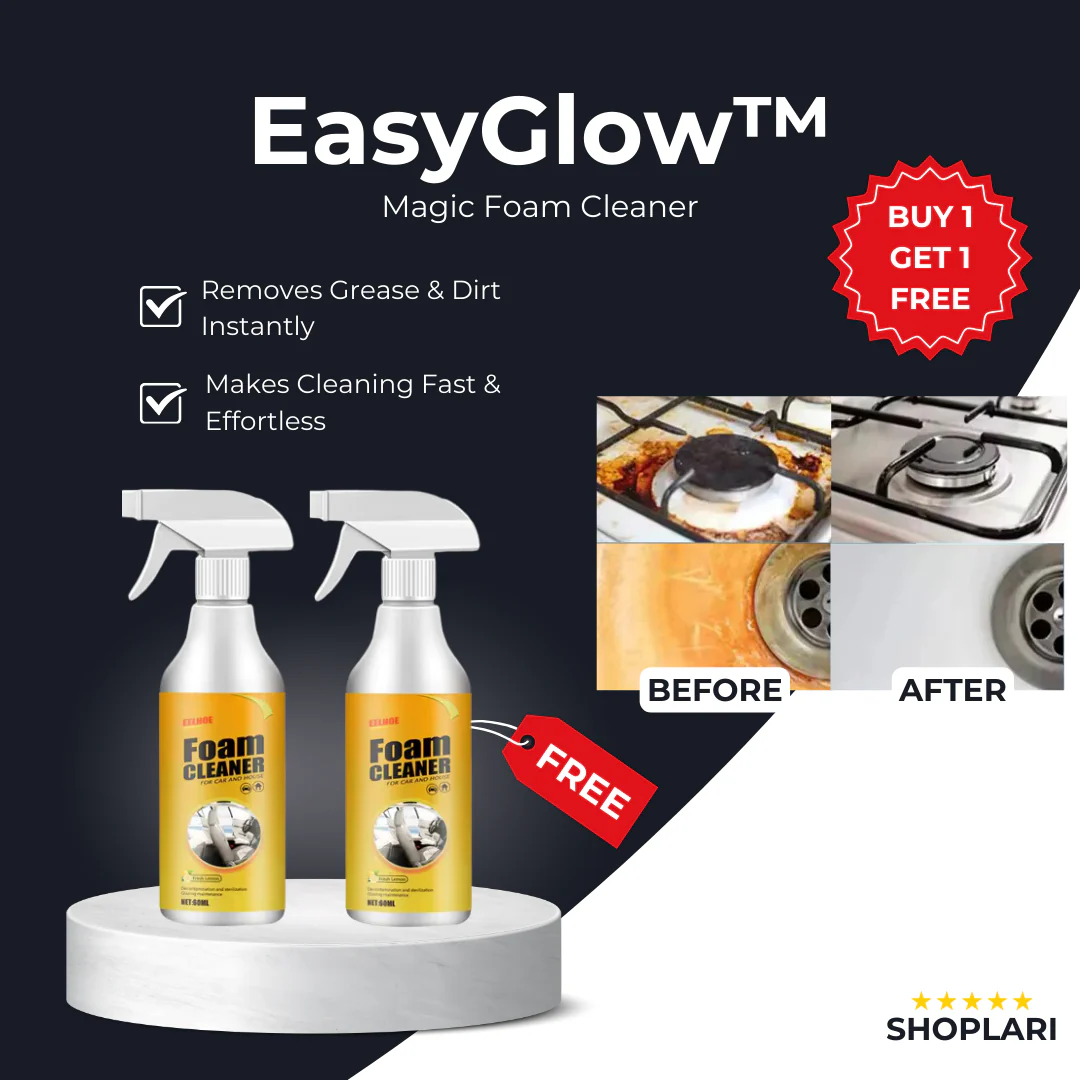 1 + 1 Gratis | EasyGlow™ – Magisch schuim [Laatste dag korting]