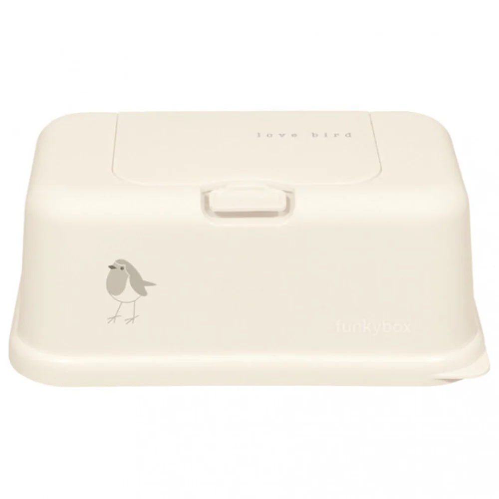 Funkybox Billendoekjes Box Creme Lovebird