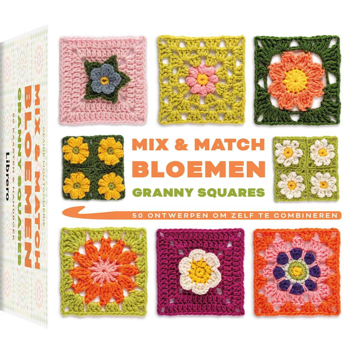 Mix en Match Granny Squares Bloemen – 50 kaarten Mix en Match Granny Squares Bloemen – 50 kaarten