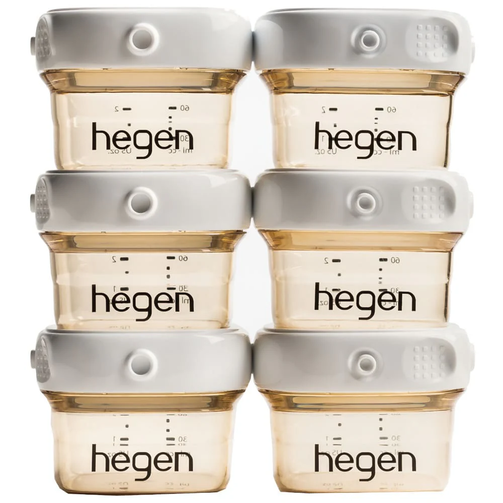 Hegen Opslagbakjes 60ml PPSU – 6 Stuks