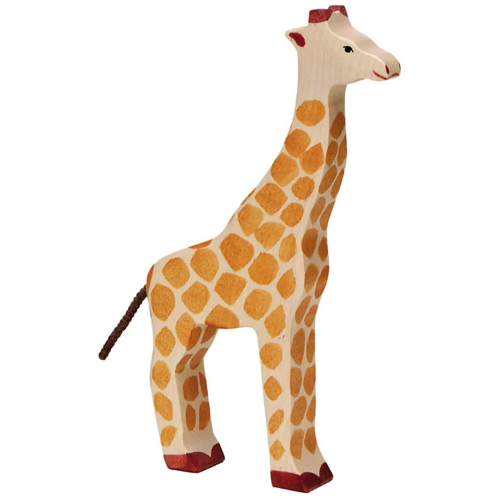 Holztiger Giraf