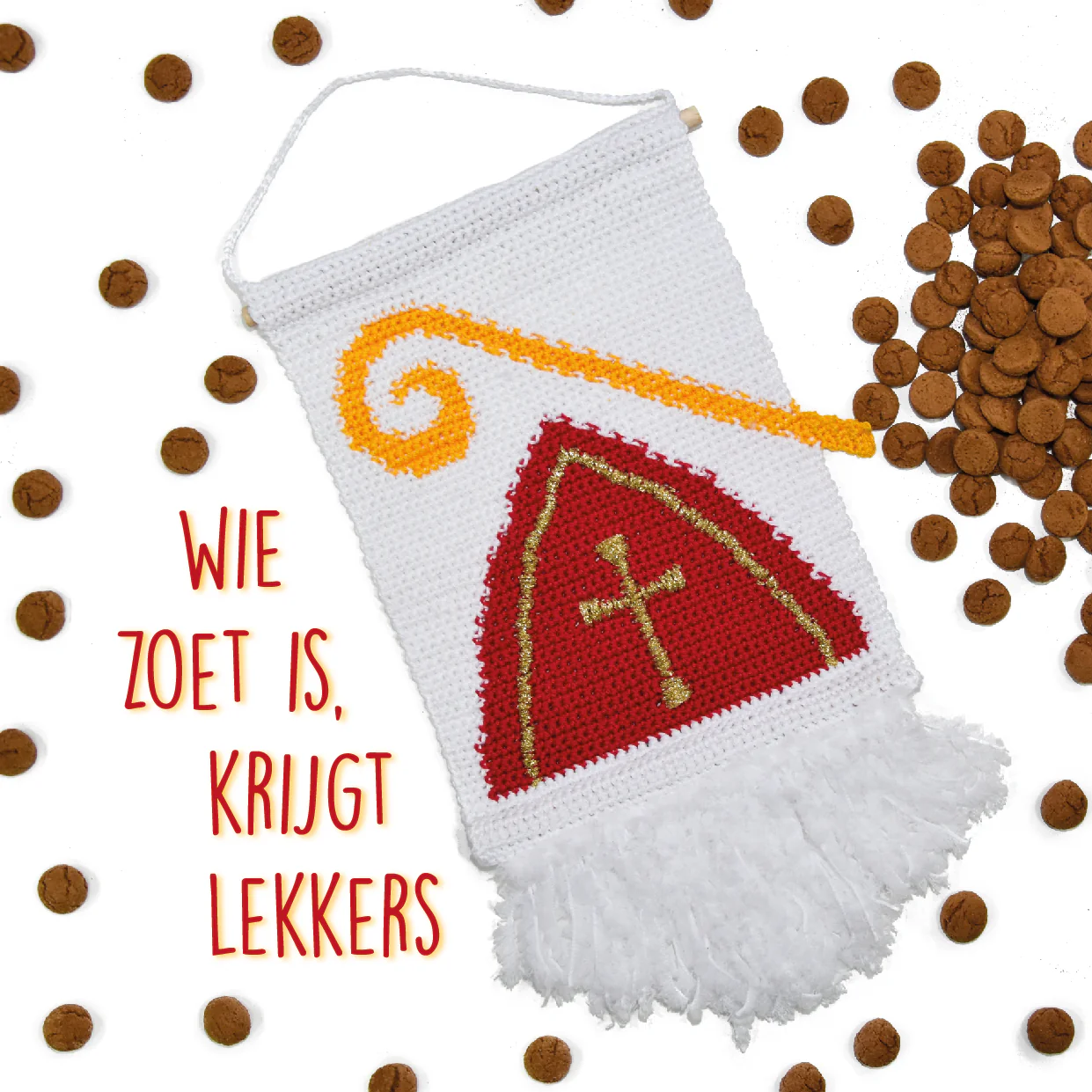 Wandhanger Sinterklaas (haakpatroon) Wandhanger Sinterklaas (haakpatroon)