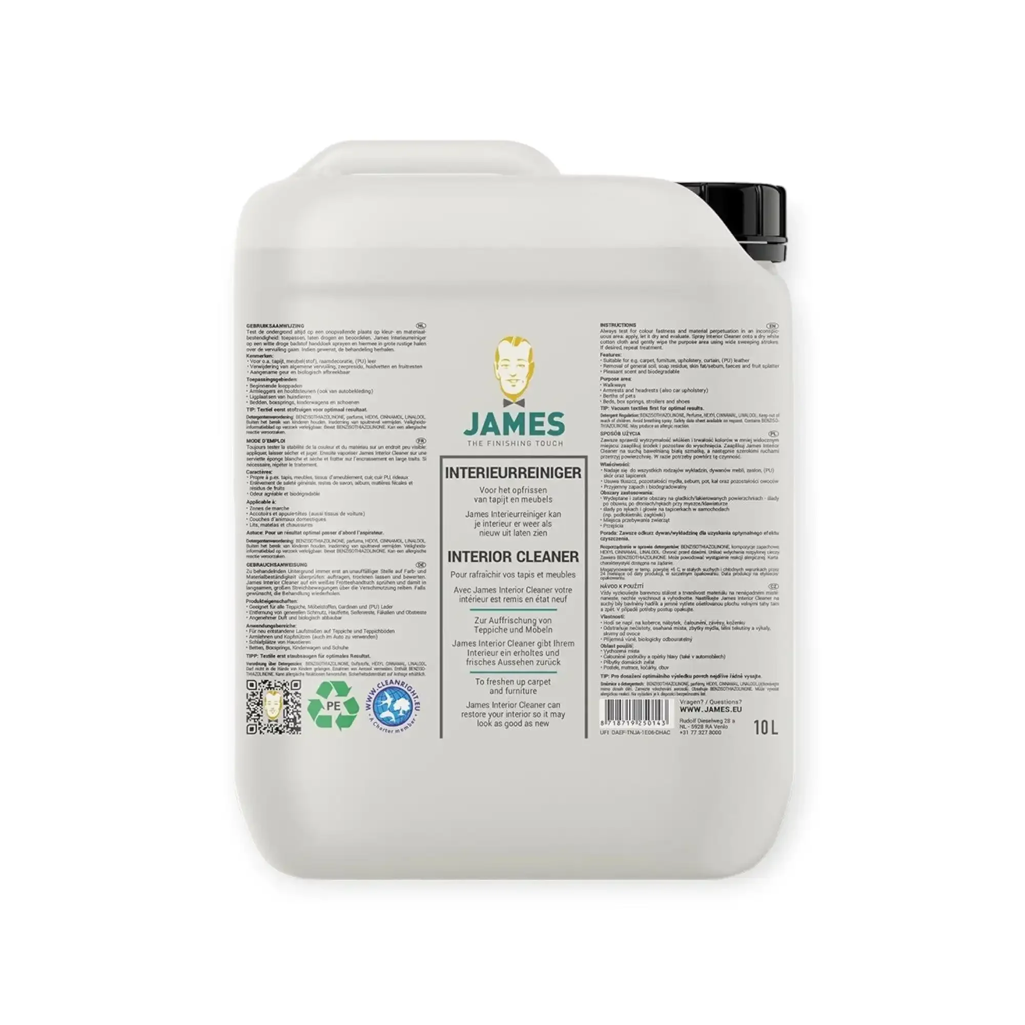 Interieurreiniger professional – 10 liter Interieurreiniger professional – 10 liter