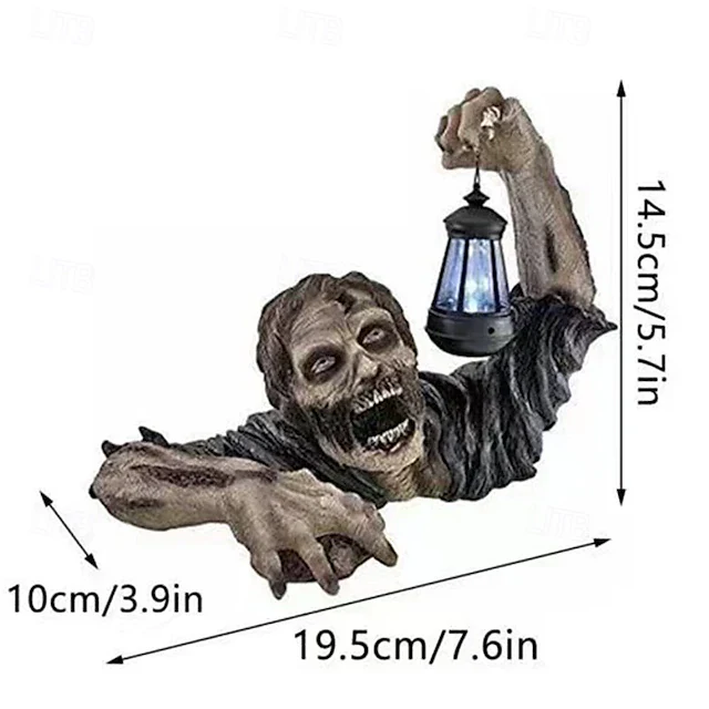 Creeper™ – Zombie-lantaarn voor griezelige Halloween-tuindecoratie [50% Korting]