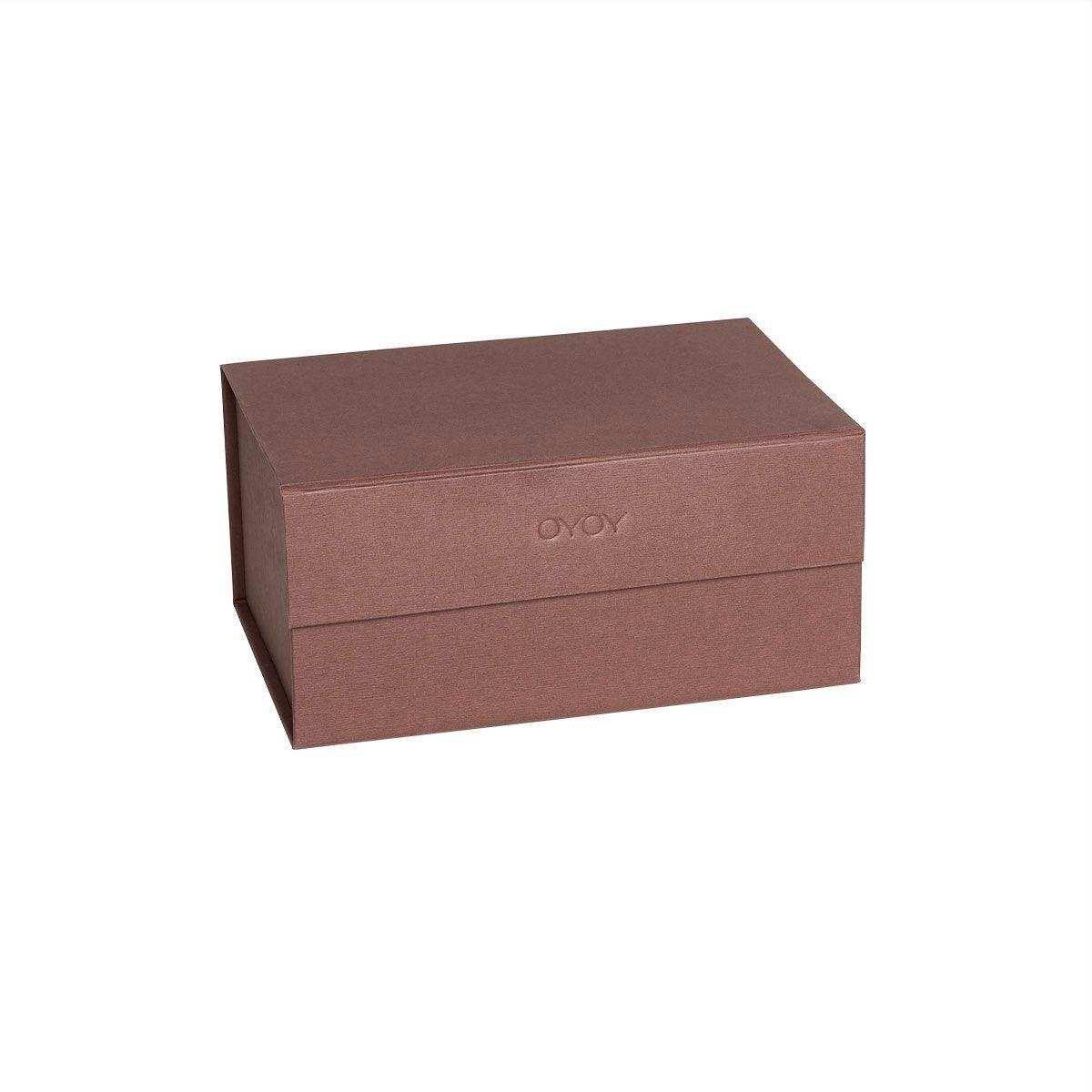 Opbergbox Hako caramel 17x24cm