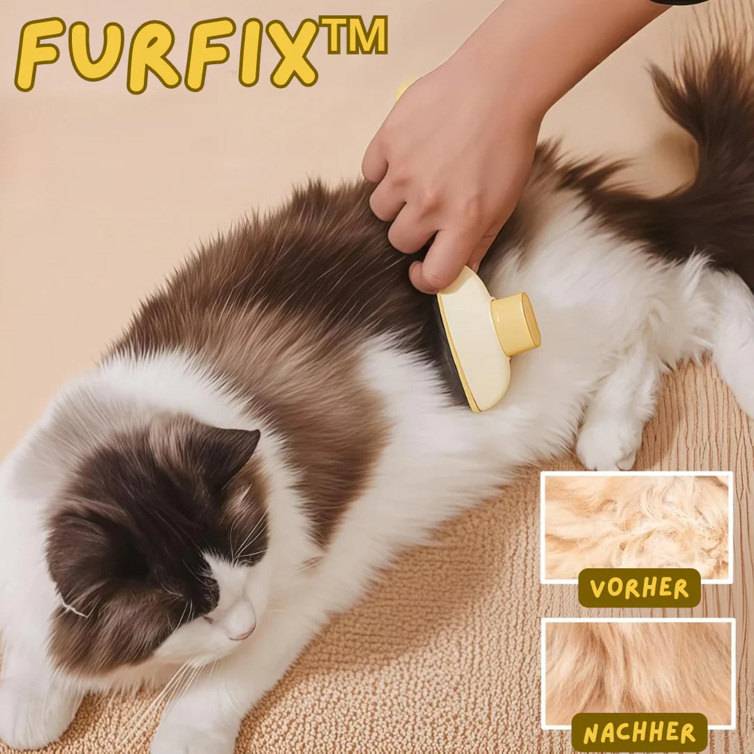 FurFix™ – One-Click Huisdierkam voor Moeiteloze Vachtverzorging [50% Korting]