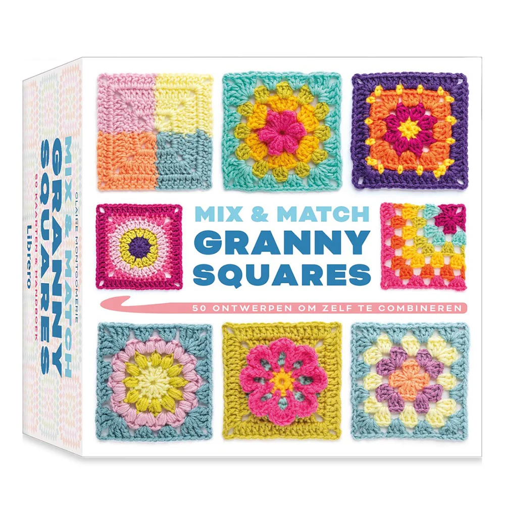 Mix en Match Granny Squares – 50 kaarten en handboek Mix en Match Granny Squares – 50 kaarten en handboek