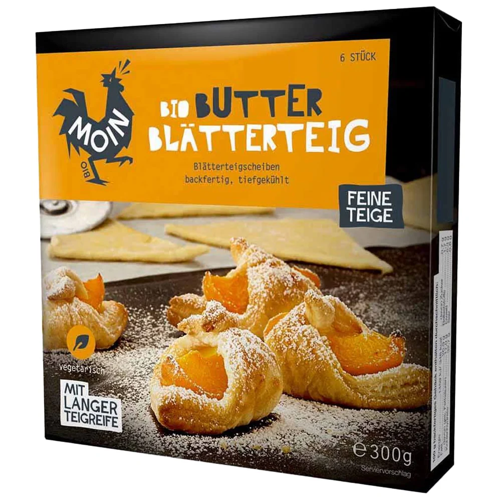 Moin Bio Boter Bladerdeeg 300gr