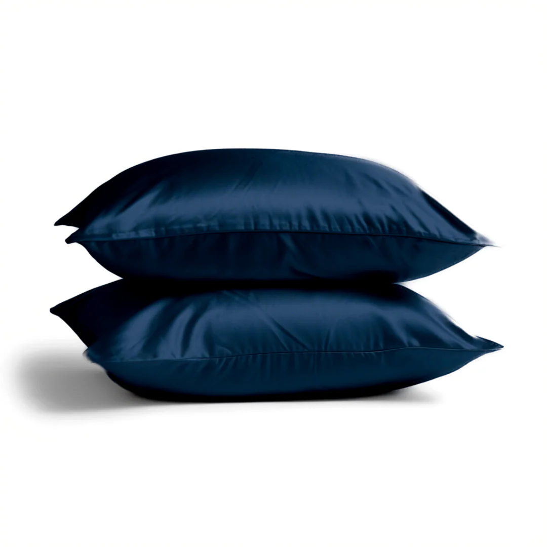 2x Zijden Kussensloop Deep Ocean – 19MM