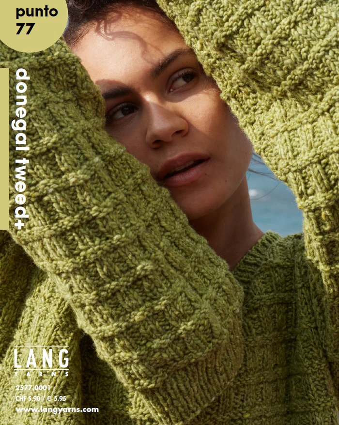 Lang Yarns Punto 77 Donegal Tweed+ Lang Yarns Punto 77 Donegal Tweed+