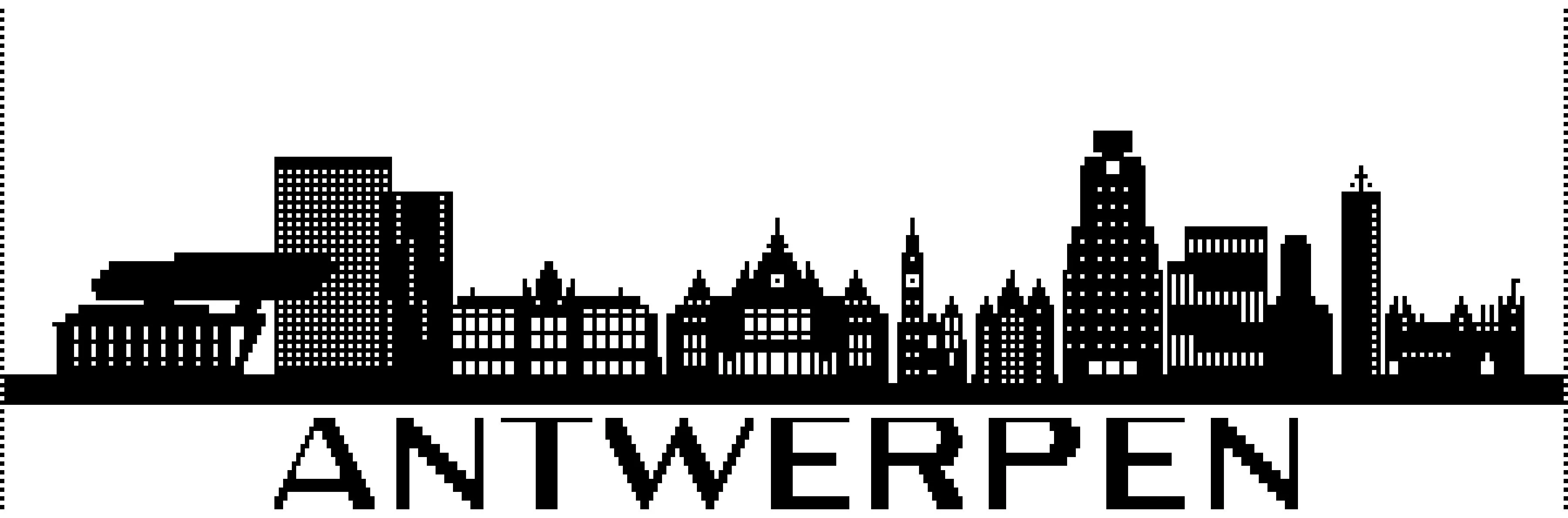Skyline Antwerpen (Haakpatroon) Skyline Antwerpen (Haakpatroon)