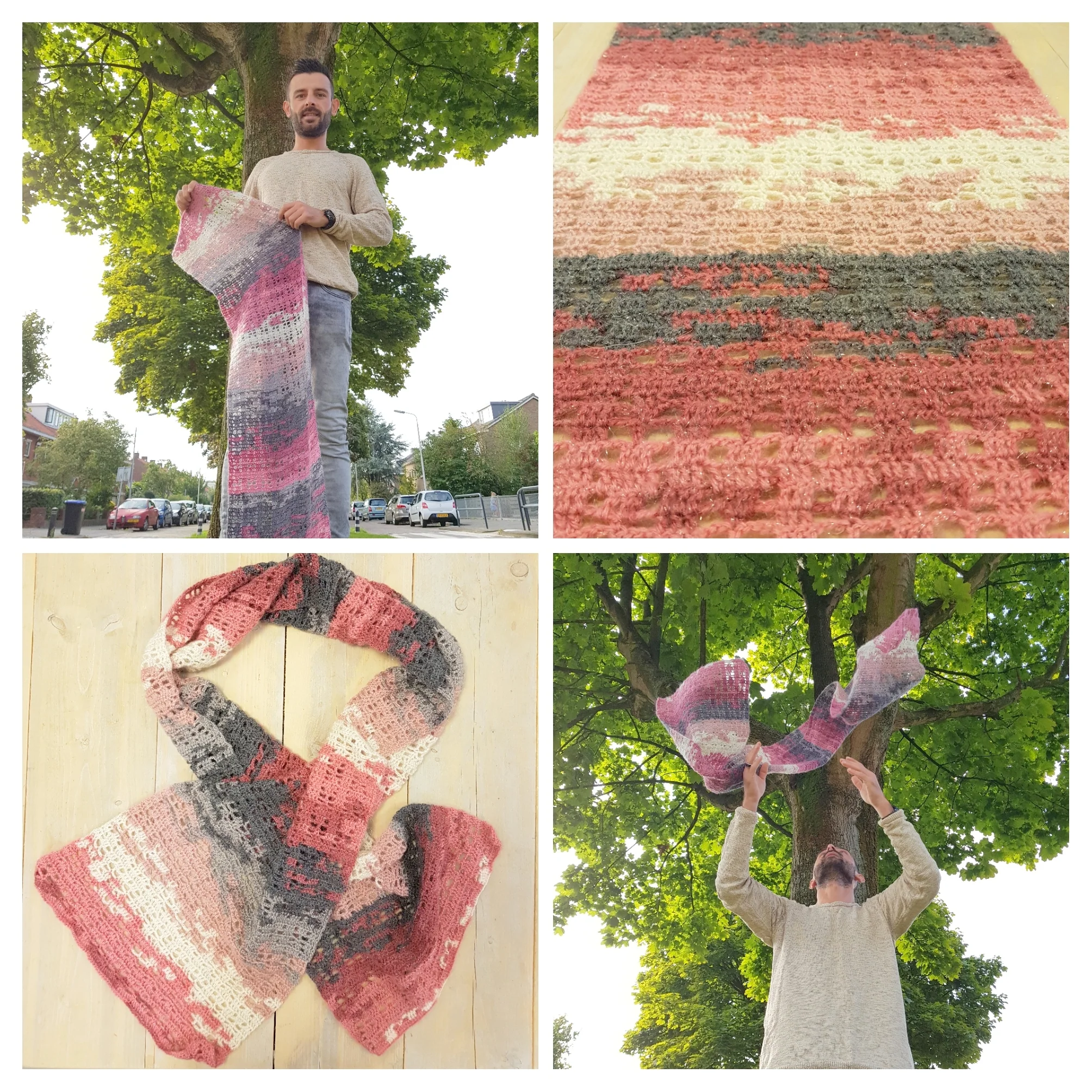 Sparkling Starz Shawl By Mr. Cey (Haakpatroon) Sparkling Starz Shawl By Mr. Cey (Haakpatroon)