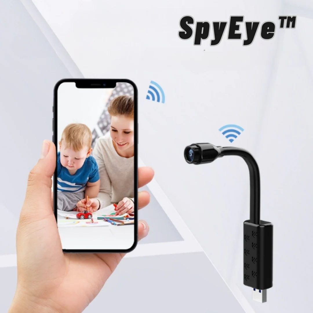 SpyEye – Mini-bewakingscamera voor betrouwbare veiligheid [50% korting]