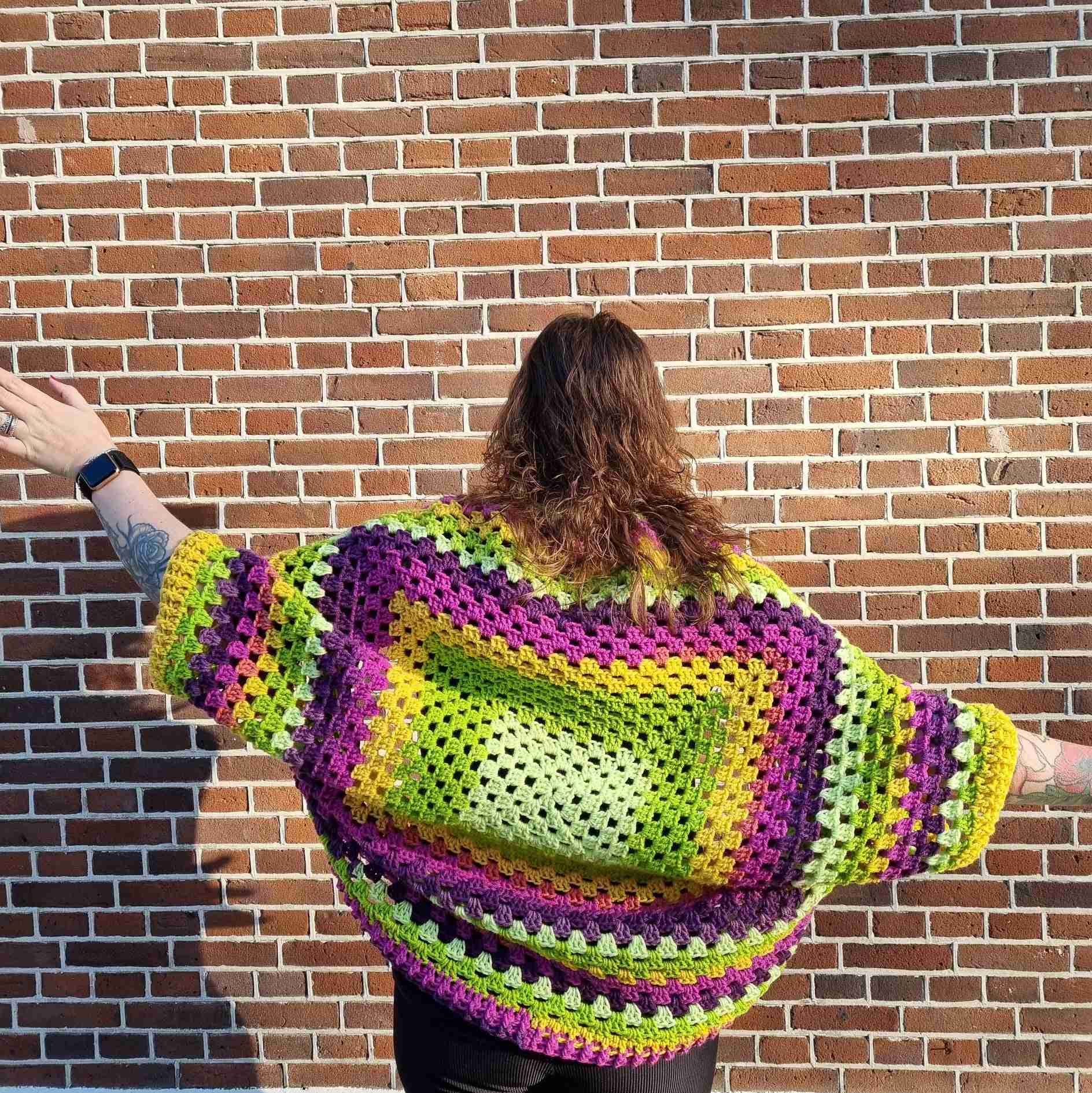 Sugarwheel Shrug (Haakpatroon) Sugarwheel Shrug (Haakpatroon)