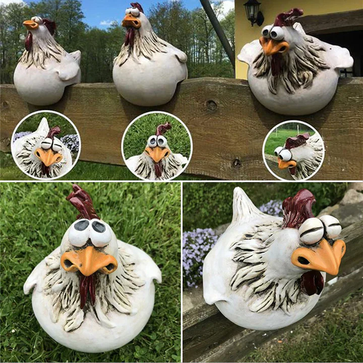 SmileyChicken™ Tuin Decoratie Kip | VANDAAG 50% KORTING