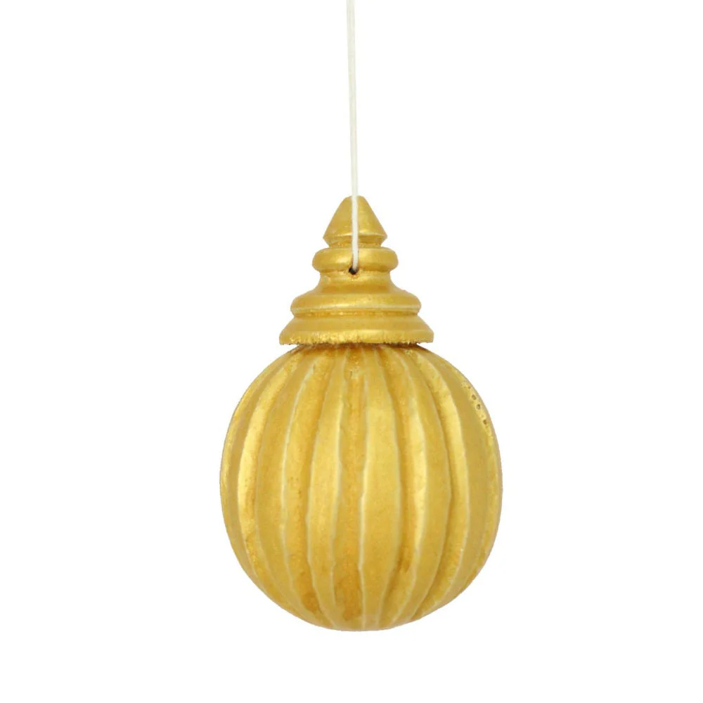 The Gold Xmas Hanger – L – Kerstbal – Hippie Monkey