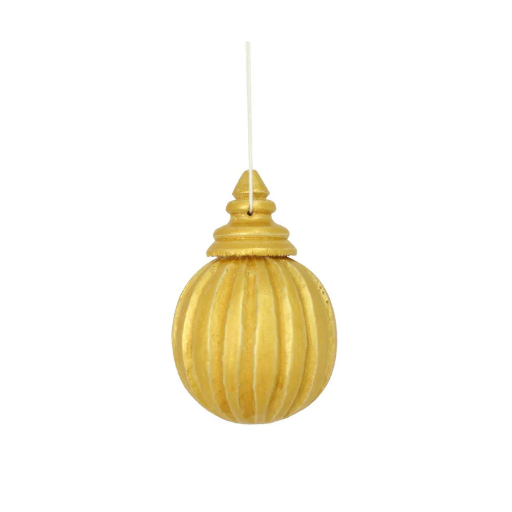 The Gold Xmas Hanger – M – Kerstbal – Hippie Monkey