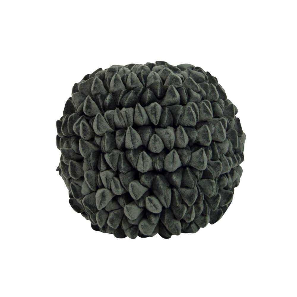Kussen bal Pebble Dark graphite 31cm